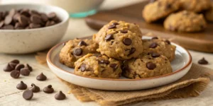 Galletas de chispas de chocolate sin horno