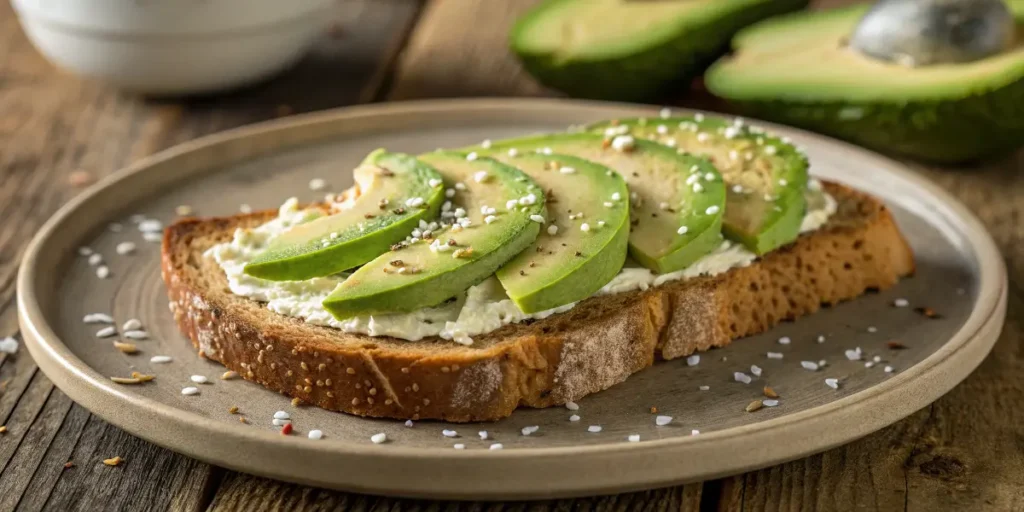 Tostadas de aguacate