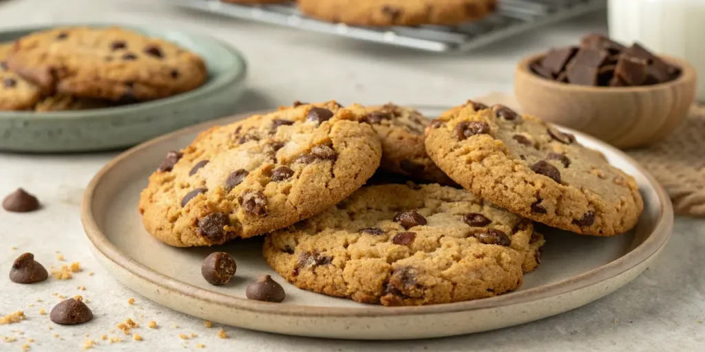 Galletas de chocolate estilo Crumbl Cookies