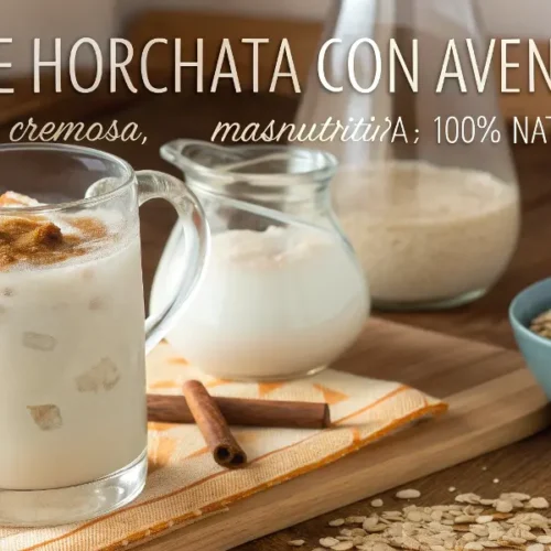 Agua de Horchata con Avena