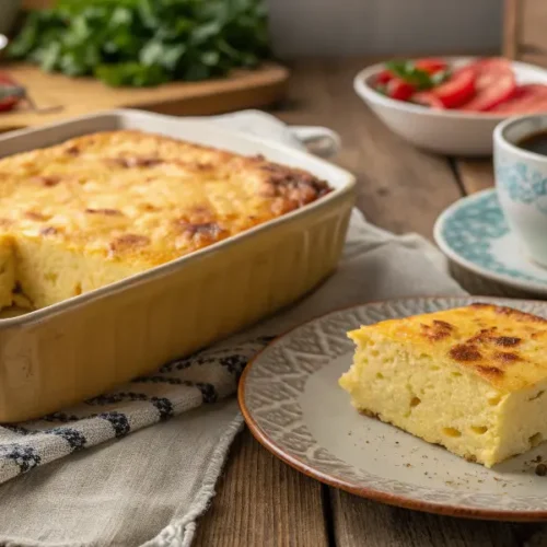 Sopa Paraguaya con Sémola o Polenta