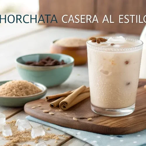 Receta de Agua de Horchata al Estilo Kiwilimon