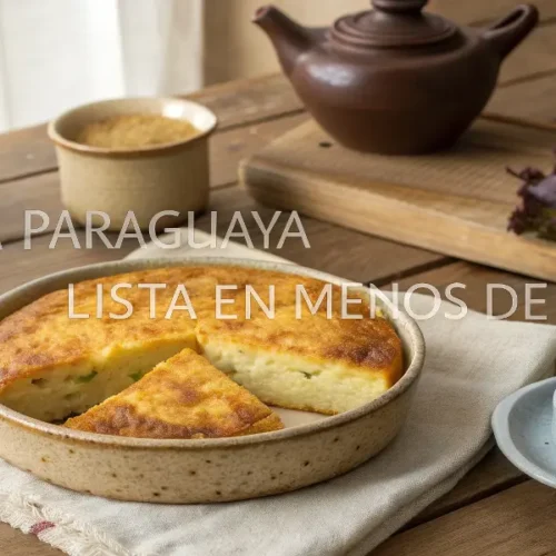 Sopa Paraguaya Receta Fácil