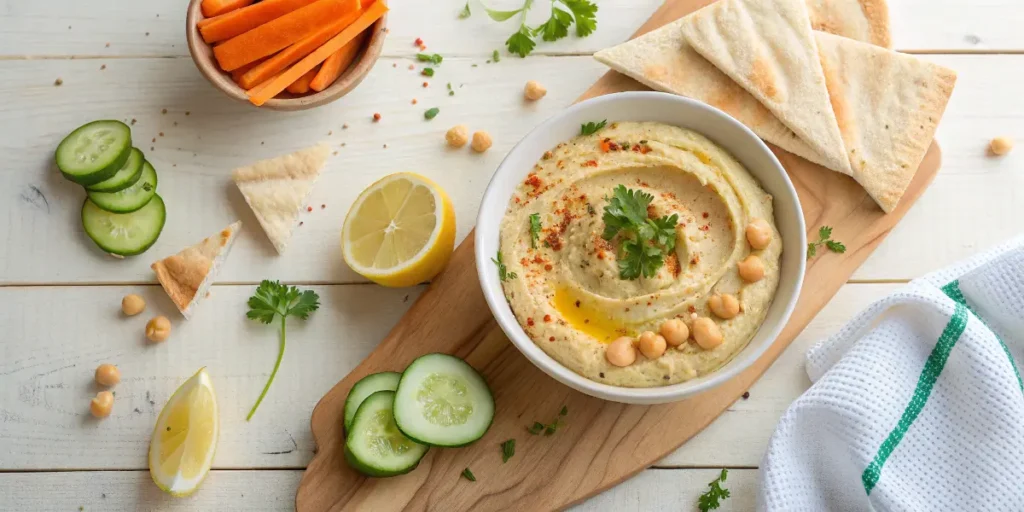 Cómo Hacer Humus de Garbanzo sin Tahini