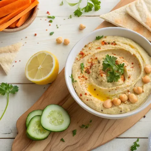 Cómo Hacer Humus de Garbanzo sin Tahini