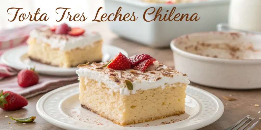 Torta Tres Leches Chilena