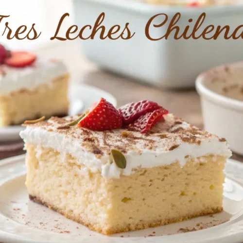 Torta Tres Leches Chilena