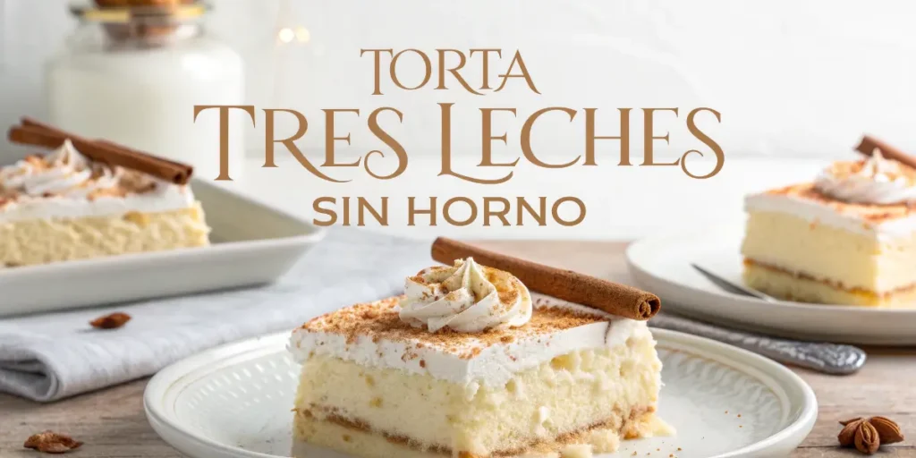 Torta Tres Leches sin Horno