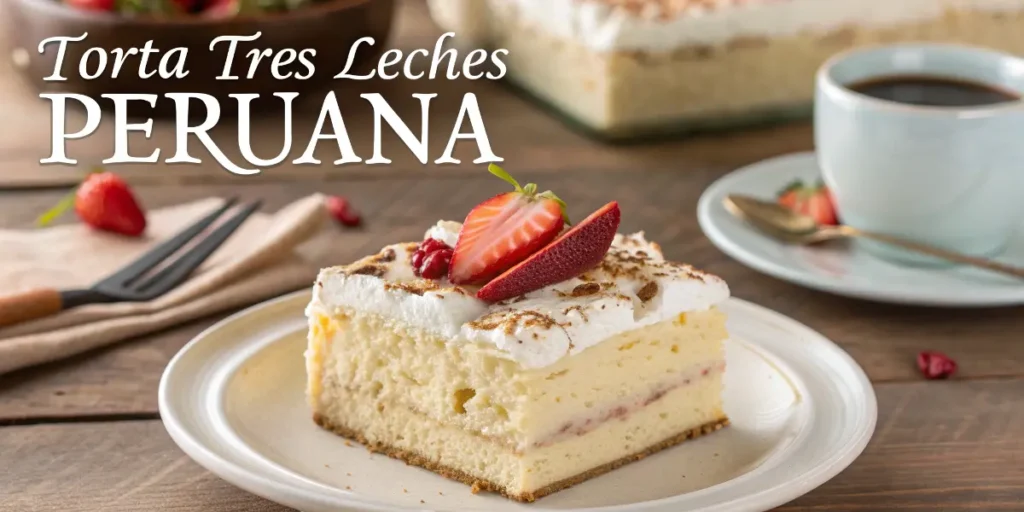 Torta Tres Leches Peruana