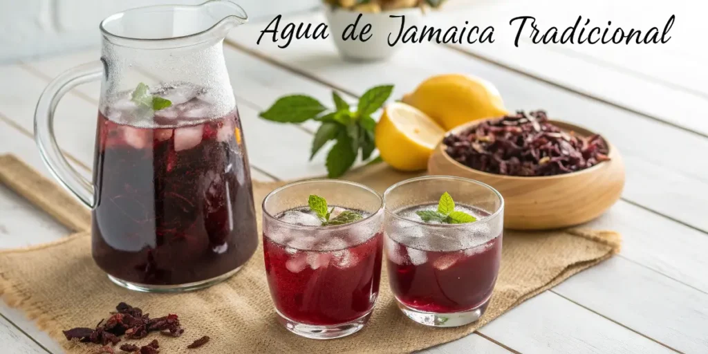 Agua de Jamaica Receta Tradicional