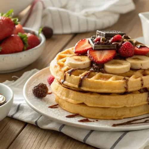 Cómo Hacer Wafles Sin Waflera
