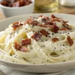 Pasta Carbonara con Nata