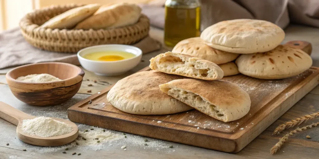 Pan Árabe Receta Fácil