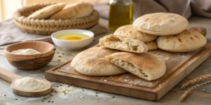 Pan Árabe Receta Fácil