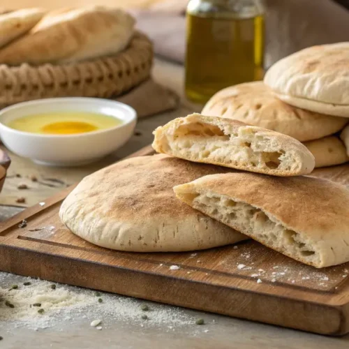 Pan Árabe Receta Fácil