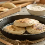 Pan Árabe Receta Fácil en Sartén
